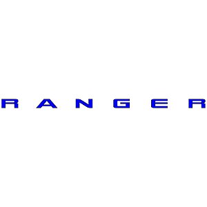 Adesivo Letreiro Tampa Traseira Ford Ranger 2013