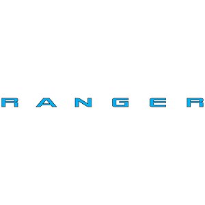 Adesivo Letreiro Tampa Traseira Ford Ranger 2013