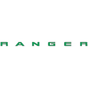 Adesivo Letreiro Tampa Traseira Ford Ranger 2013