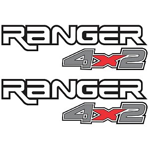 Adesivos Faixa Caçamba Ford Ranger 4x2