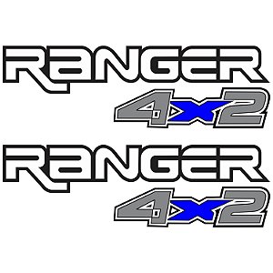 Adesivos Faixa Caçamba Ford Ranger 4x2