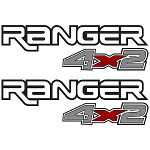 Adesivos Faixa Caçamba Ford Ranger 4x2