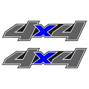 Emblema Adesivo 4x4 Ford Ranger 2008 Par