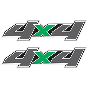 Emblema Adesivo 4x4 Ford Ranger 2008 Par