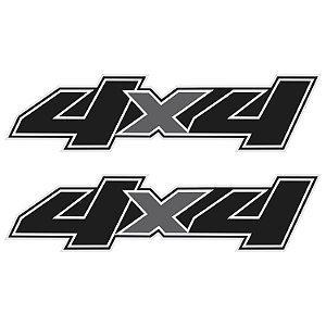 Emblema Adesivo 4x4 Ford Ranger 2008 Par