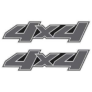 Emblema Adesivo 4x4 Ford Ranger 2008 Par