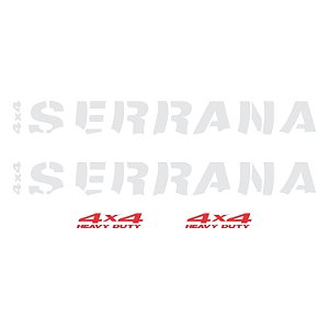 Kit Adesivo Nissan Frontier Serrana-4x4