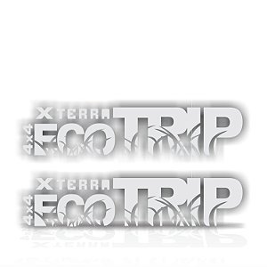 Adesivo Faixa Lateral Nissan Xterra Eco Trip 4x4