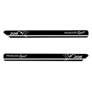 Faixa Adesiva Carro Peugeot 206 Sport