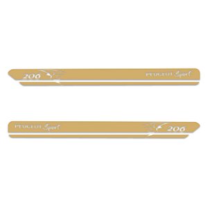 Faixa Adesiva Carro Peugeot 206 Sport