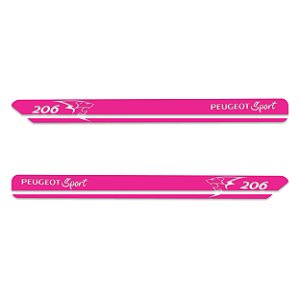 Faixa Adesiva Carro Peugeot 206 Sport