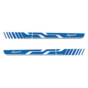 Faixa Adesiva Carro Peugeot 206 Sport M2
