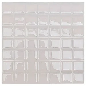 Pastilha Adesiva Quadradinha Branca Kit 120 Placas