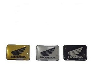3 Adesivos Relevo Painel Guidão Mesa Moto Honda Biz Cbr