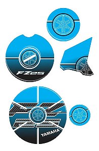 Adesivo 3 D Protetor Motor Fazer 250 Fz25 Material 3 M