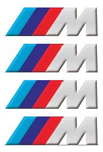 Adesivo Bmw M Pinça De Freio M1 M3 M5 X5 X6 118i 125 320 330
