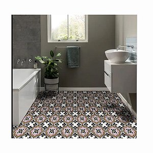 Adesivo Para Piso Antiderrapante Lavável  mediterrâneo 3