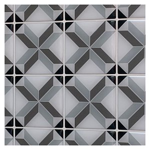 Pastilha Adesiva Geométrica Losango Kit 4 Placas Adesivo 3M
