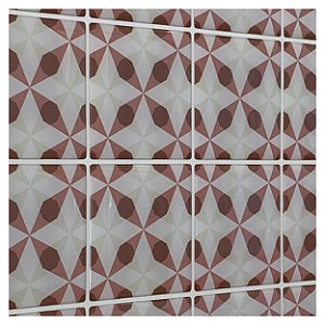 Pastilha Adesiva Ornamental Kit 4 Placas Adesivo 3M
