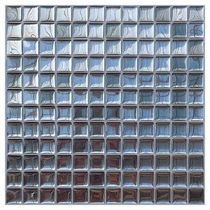 Pastilha Adesiva Mini Glass Kit 4 Placas Adesivo 3M