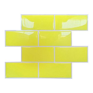 Pastilha Adesiva Resinada Metro Yellow