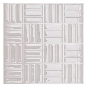 Pastilha Adesiva Baguete Branca Kit 4 Placas 3 M