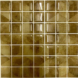 Pastilha Adesiva Resinada Madeira Parquet Kit 4 Placas