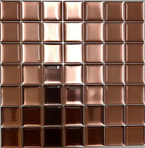 Pastilha Adesiva Resinada Dourada Rose Kit 4 Placas 3M