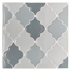 Pastilha Adesiva Resinada Ibiza Quadrifólio Kit 4 Placas Adesivo 3 M