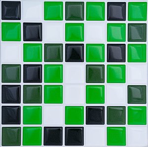 Pastilha Adesiva Resinada Miscelânea Verde Kit 4 Placas 3M