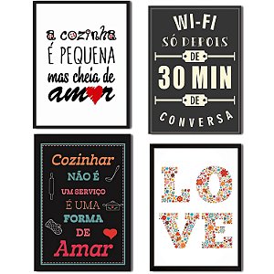 Placa Decorativa Personalizada Cozinha Material 3M