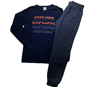 Conjunto inverno meia estação menino Tam 8