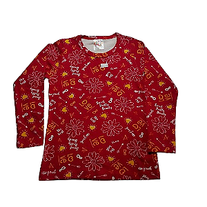 Camisa manga longa menina Tam 4