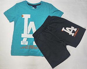Conjunto verão menino Camisa /shorts  tam4