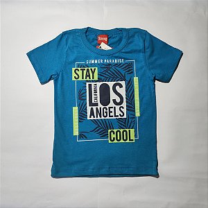 Camiseta manga curta infantil masculina Tam 4