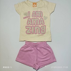 Conjunto Infantil Feminino Upa Lôo Tam 6