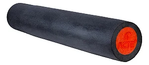 Rolo Exercícios 90cm T61, Yoga E Pilates, Preto - Acte