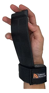 Straps Stronger Emborrachado Prottector Preto Preto