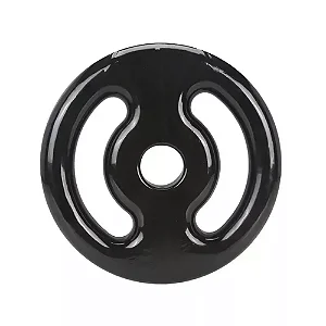 Anilhas Emborrachada Vazada - Preto - UN