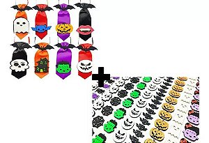 Kit halloween pet 75 unidades