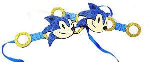 kit Gargantilha Sonic Pet Shop Cão e Gato 10 Unidades + Brinde