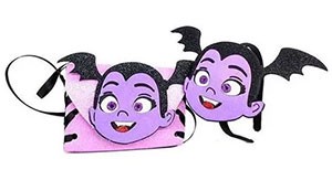 Kit tiara bolsa Vampirina eva