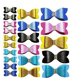 Laço Adesivo pet Strass eva