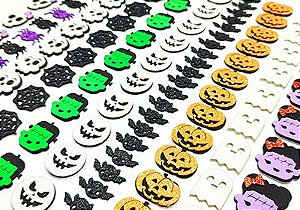 Adesivo pet halloween eva