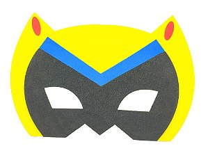 Máscara fantasia Power Rangers Dino AMARELO e.v.a  1 unidade.