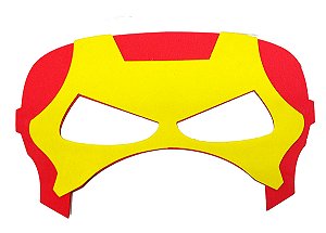 Máscara Fantasia Homem de Ferro eva  1 unidades.