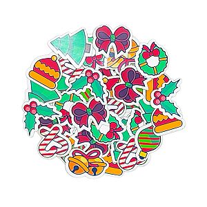 Adesivo pet Stickers NATAL I