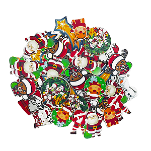 Adesivo pet Stickers NATAL 4