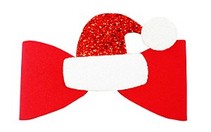 Laço pet Natal gorro eva