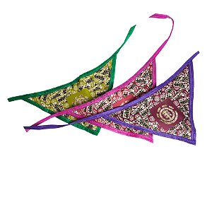 Kit  Bandanas P e G Pet Shop Personalizadas Acessórios Cachorro e Gato